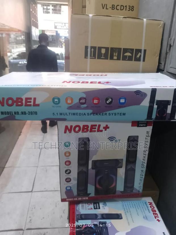 Nobel Nb-2070 3.1ch Subwoofer 55,000w Pmpo Speaker System