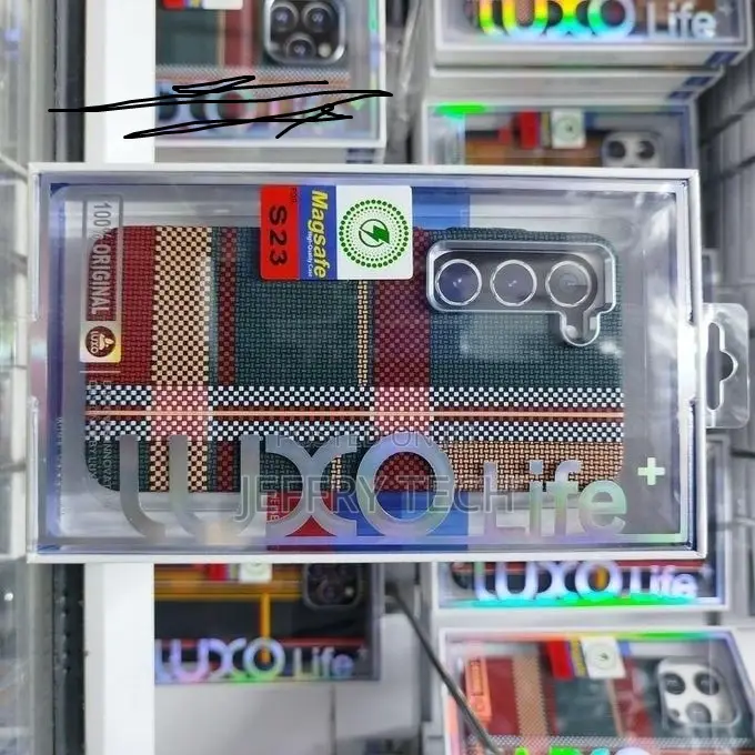 Samsung Galaxy S23 Luxo Life/Free Air Tribal Design With Che