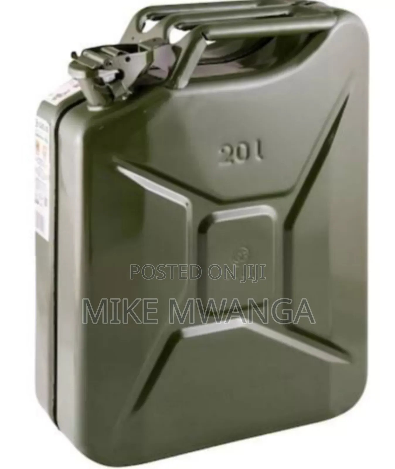 Metal Fuel Carrier Can