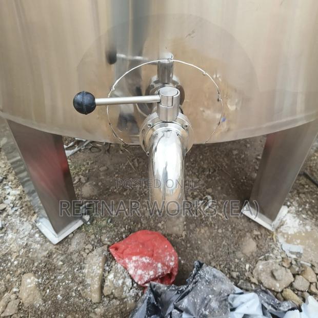 Stainless Milk Mixer – Food, Dairy Stirring Tank Pasteurizer - thumbnail 4