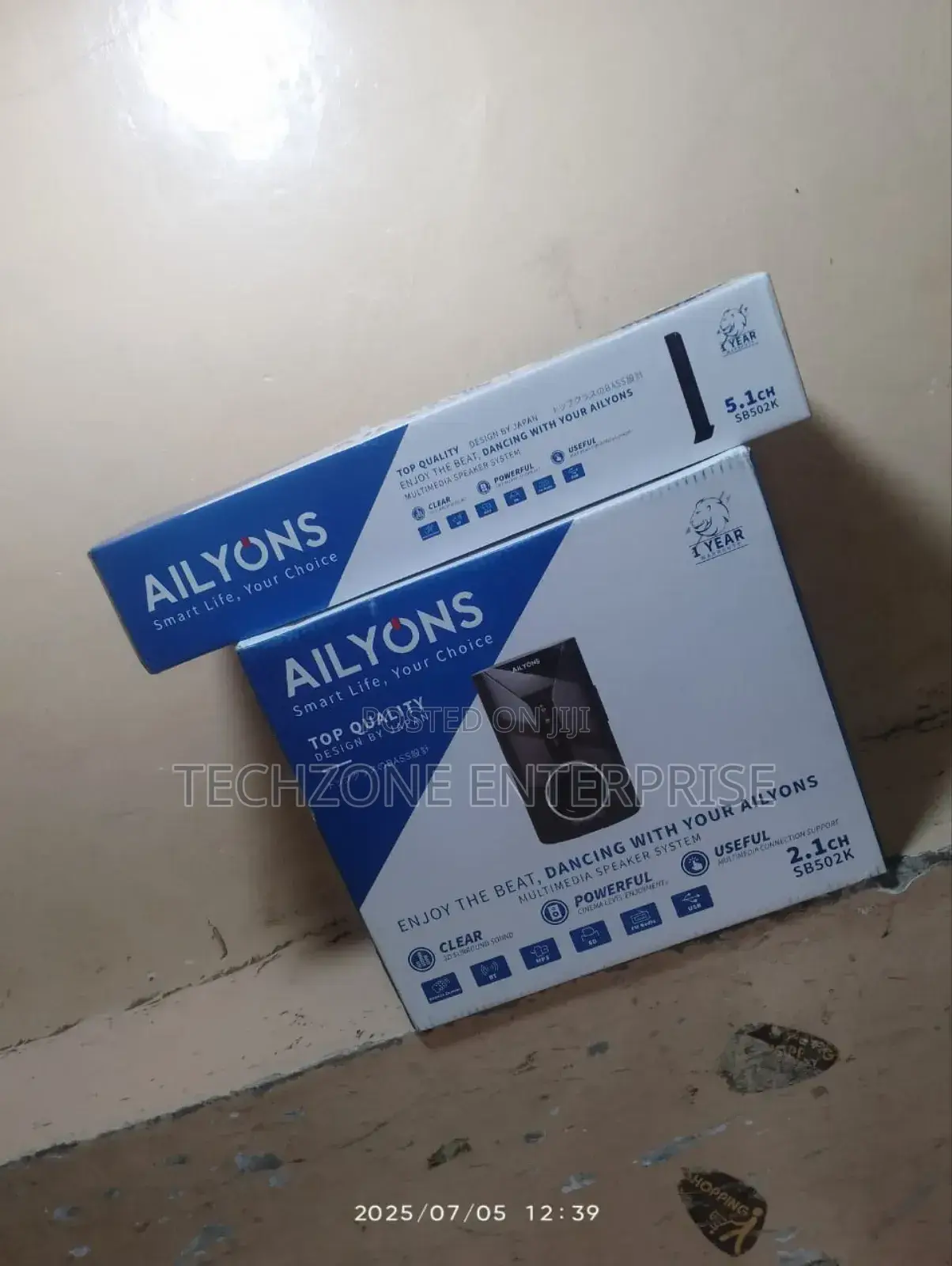 Ailyons V527 2.1ch Mini Soundbar
With Multiple Inputs