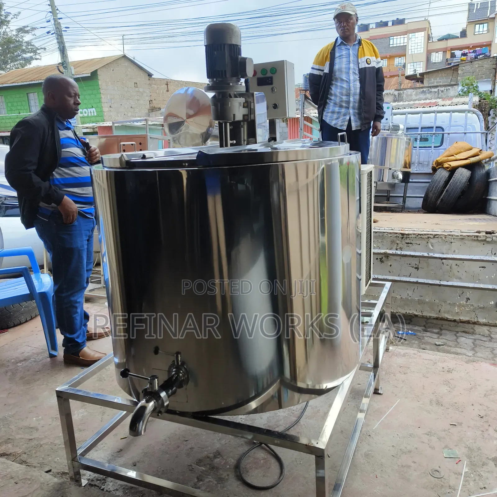 Milk Cooling Tank – For Collection Centres Farms