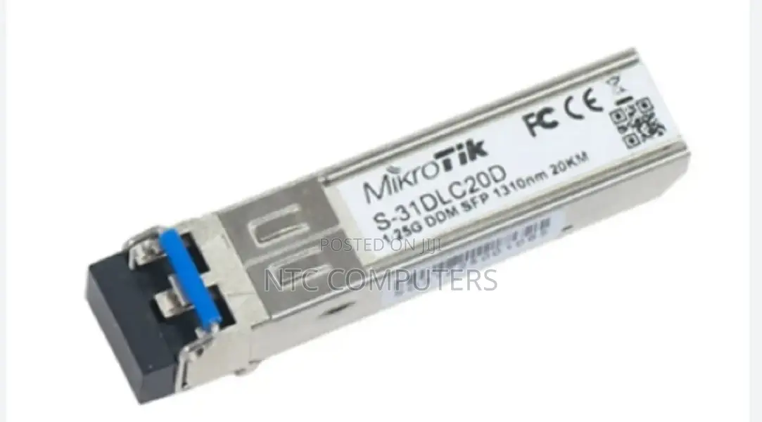 Mikrotik S-31dlc20d SFP (1.25g) Module 20km Single Mode