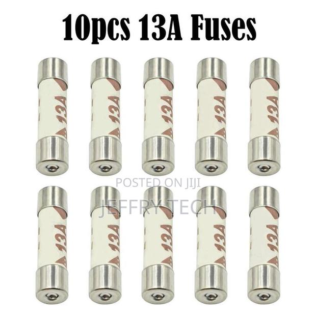 10pcs/Set 13a Domestic Fuses Plug Top Household Mains 13 Amp