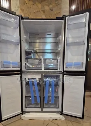 Hisense 470l 4 Door Fridge With Ice Maker Water Dispenser