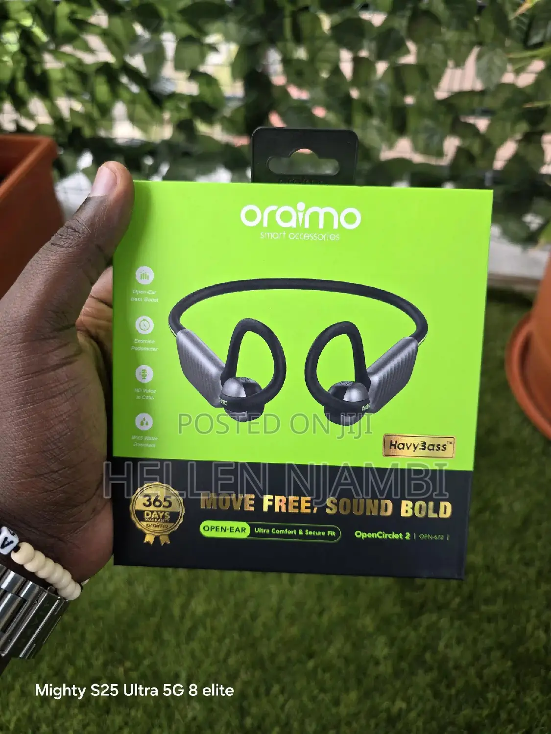 Oraimo Opn-572 Opencirclet 2 Open Ear Bluetooth Headphones