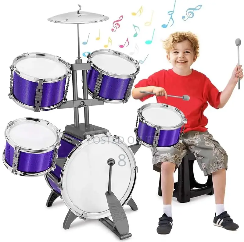 Kids Mini Drum Set — Educational Musical Instrument