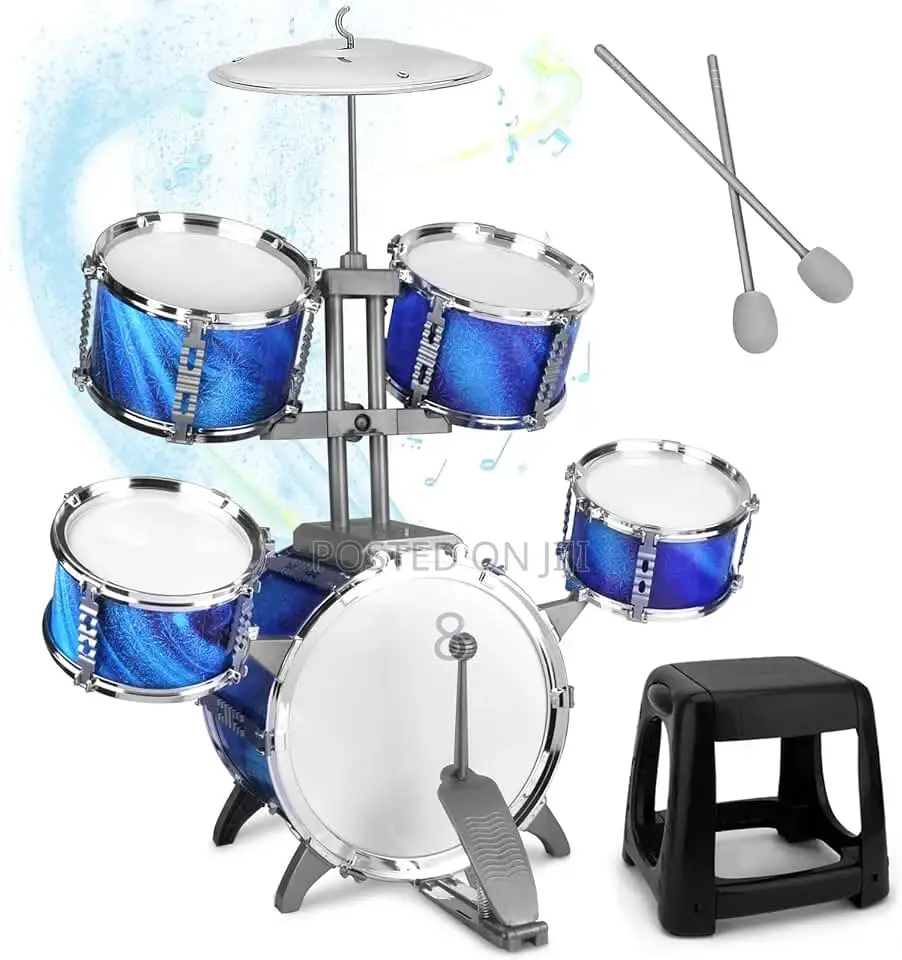 Kids Mini Drum Set — Educational Musical Instrument