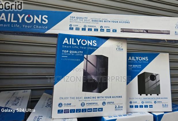 Ailyons Sb501k 2.1ch Subwoofer System Multiple Inputs - main view