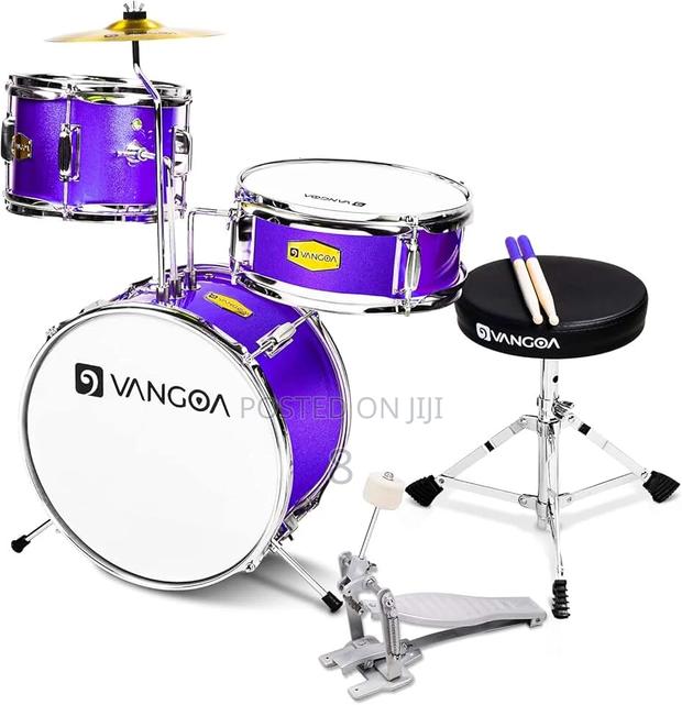 Colorful Kids Drum Kit — Enhance Creativity Rhythm