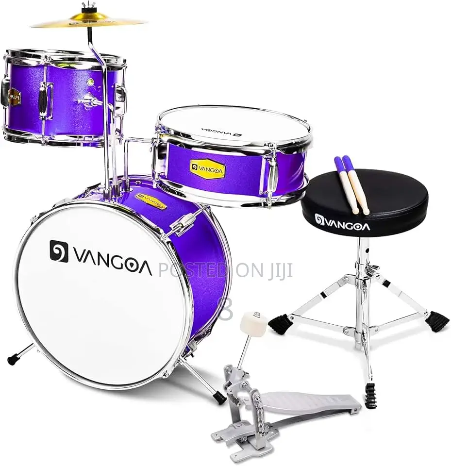 Colorful Kids Drum Kit — Enhance Creativity Rhythm