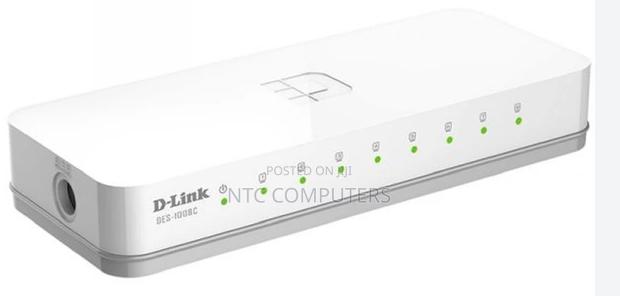 D-Link Des-1008c/B 8 Port 10/100base-T Unmanged Switch - main view