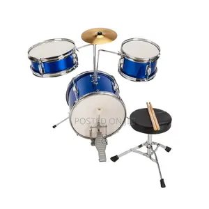 Toddler Drum Set With Cymbal and Stool