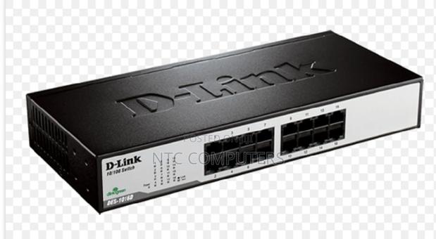 Dlink 10/100m 16-Port Fast Ethernet Unmanaged Desktop Switch