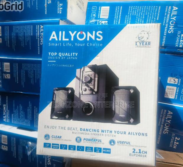 Ailyons Elp2406k 2.1 Subwoofer System With Bluetooth - main view