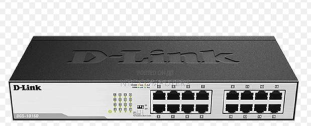D-Link DGS-1016d/B 16-Portbase-T Unmanaged - main view
