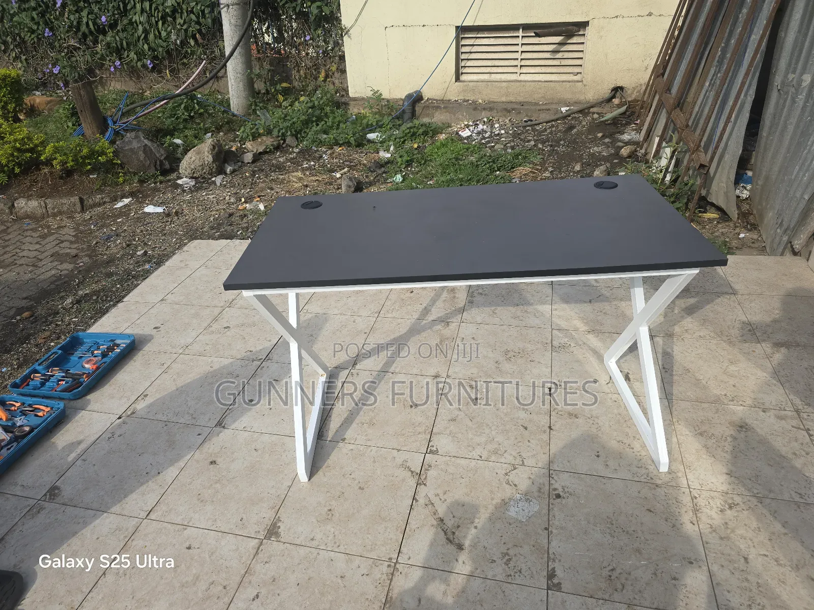 1.2m Metallic Study Desk.