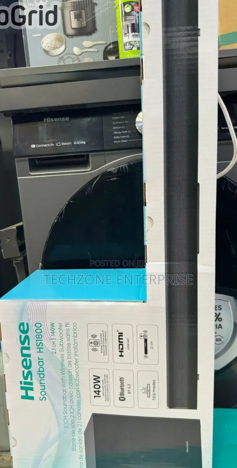 Hisense Hs1800 2.1ch Wall Mountable Soundbar