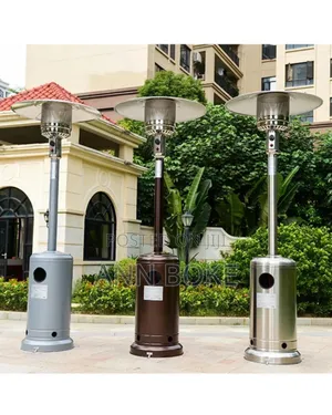 *Mushroom Patio Heater Idealfor Open Spaces Uses Normal Gas(