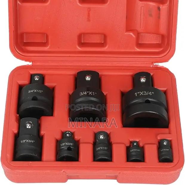 8 Pcs, Impact Rated Socket Adapter / Conversion Kit