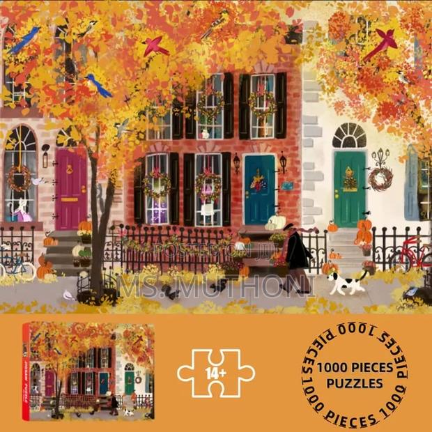 Autumn Street 1000pcs Jigsaw Puzzle*