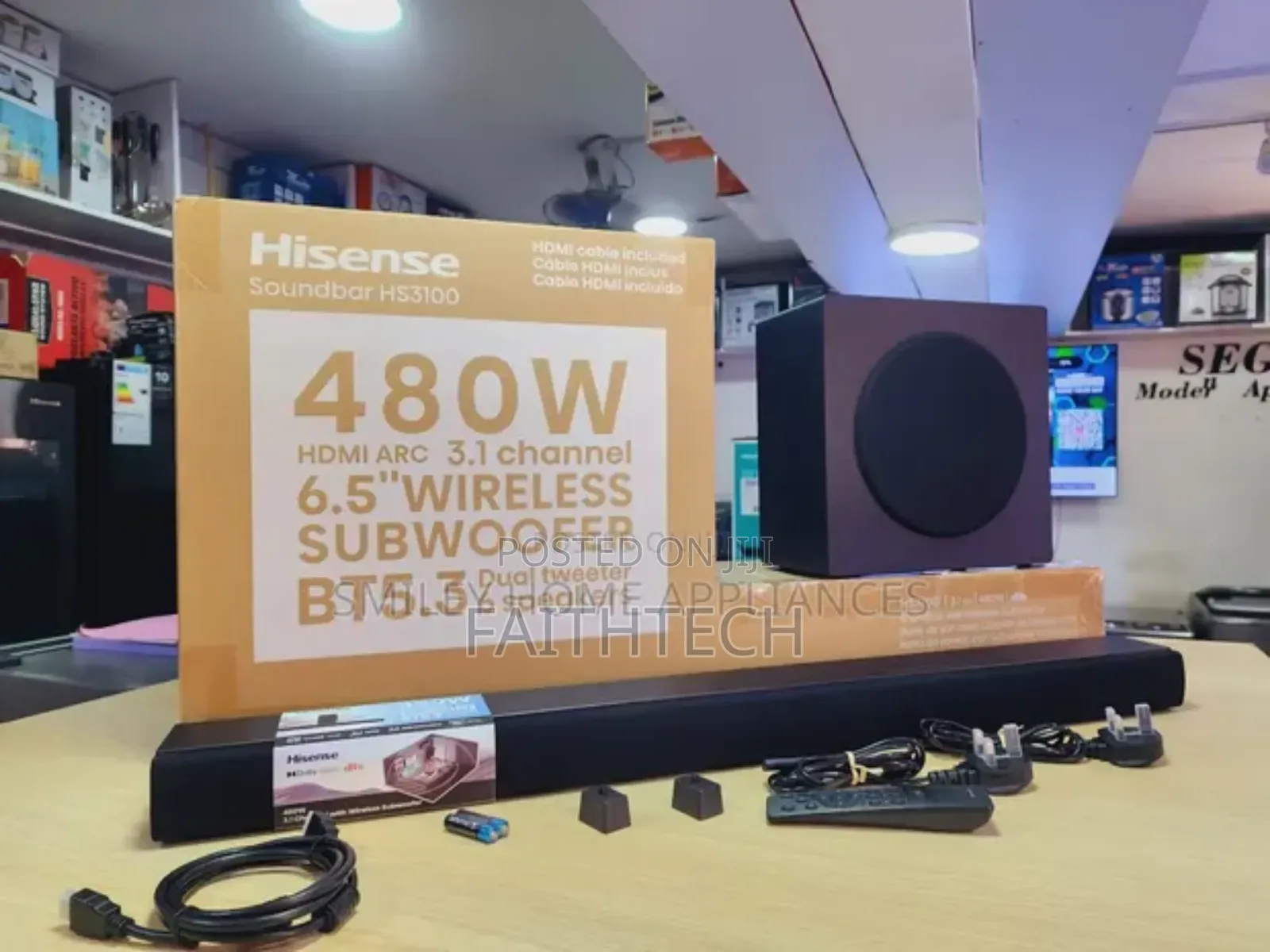 Hisense Soundbar Hs3100 System