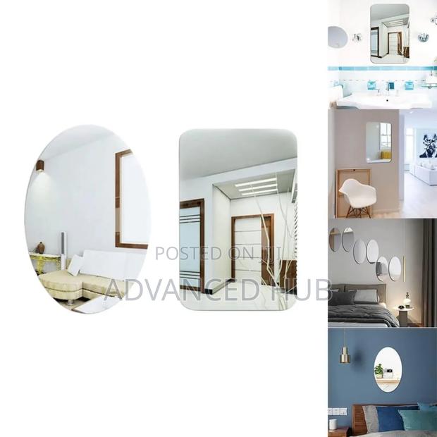 Peel and Stick Wall Mirrors (40*30cm) - main view