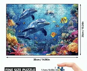 Big Size Sea World 1000pcs Jigsaw Fun Puzzle*