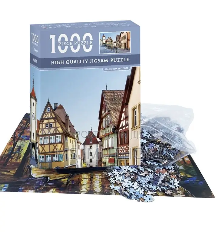 Family Size European Townscape Jigsaw Puzzle*
