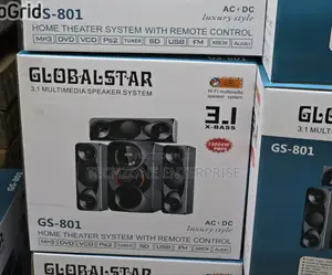 Globalstar 3.1ch Home Theater System With Remote Control
