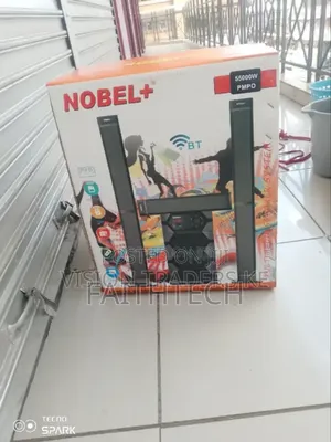 Nobel Tall Boy Speakers-bt Hometheare-55000w Pmpo- Nb 2040