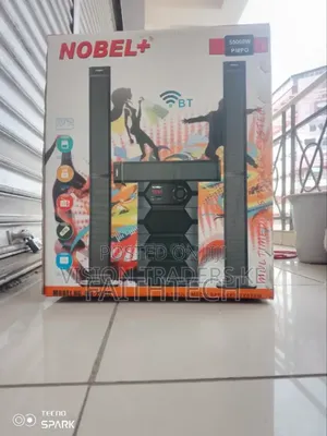 Nobel Tall Boy Speakers-bt Hometheare-55000w Pmpo- Nb 2040