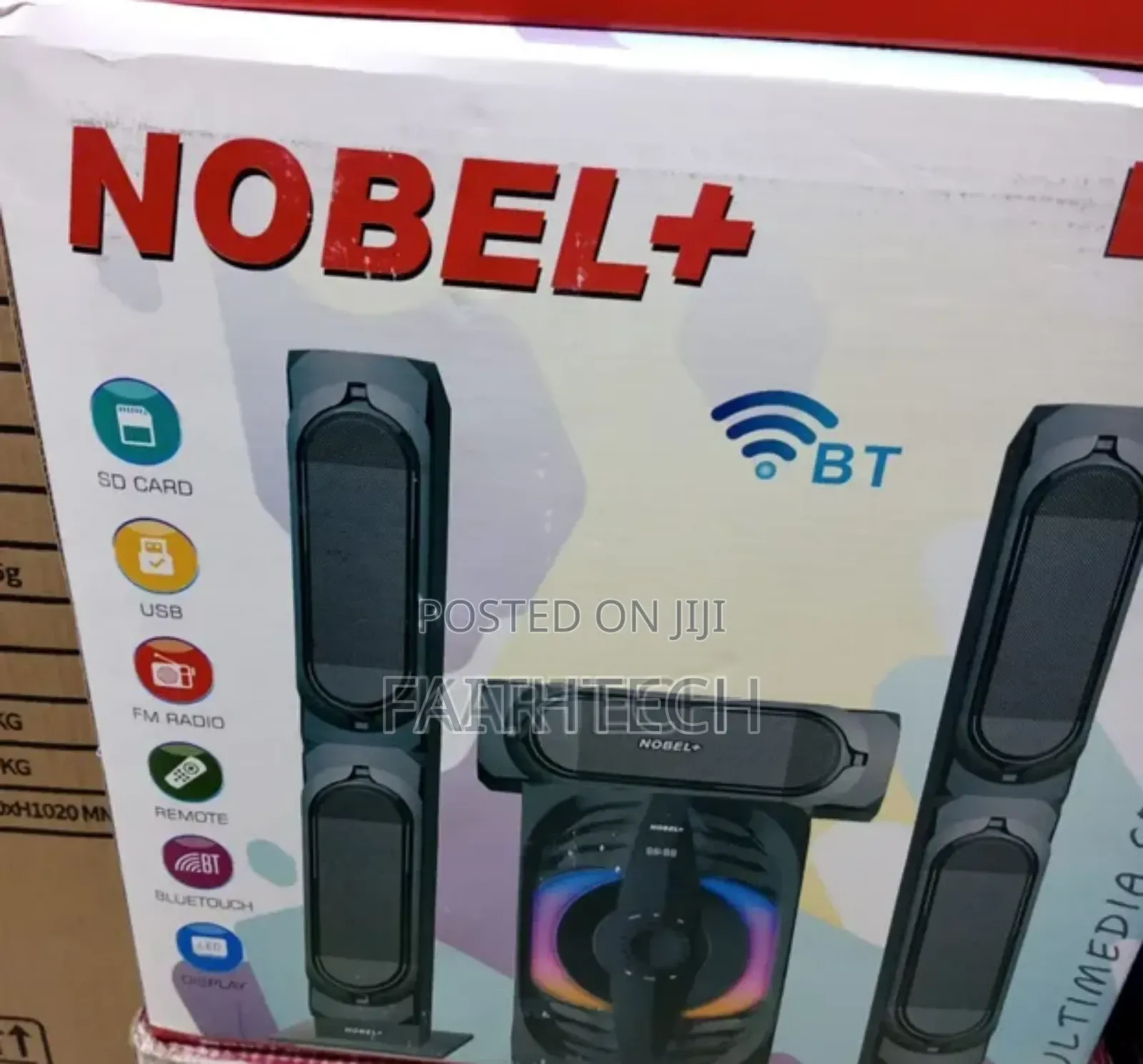 Nobelnb-20703.1chsubwoofer55,000w Pmpo Multimedia Sub Woofer