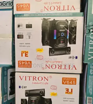 Vitron V645 1000w Pmpo Sub Woofer Ac/Dc System,