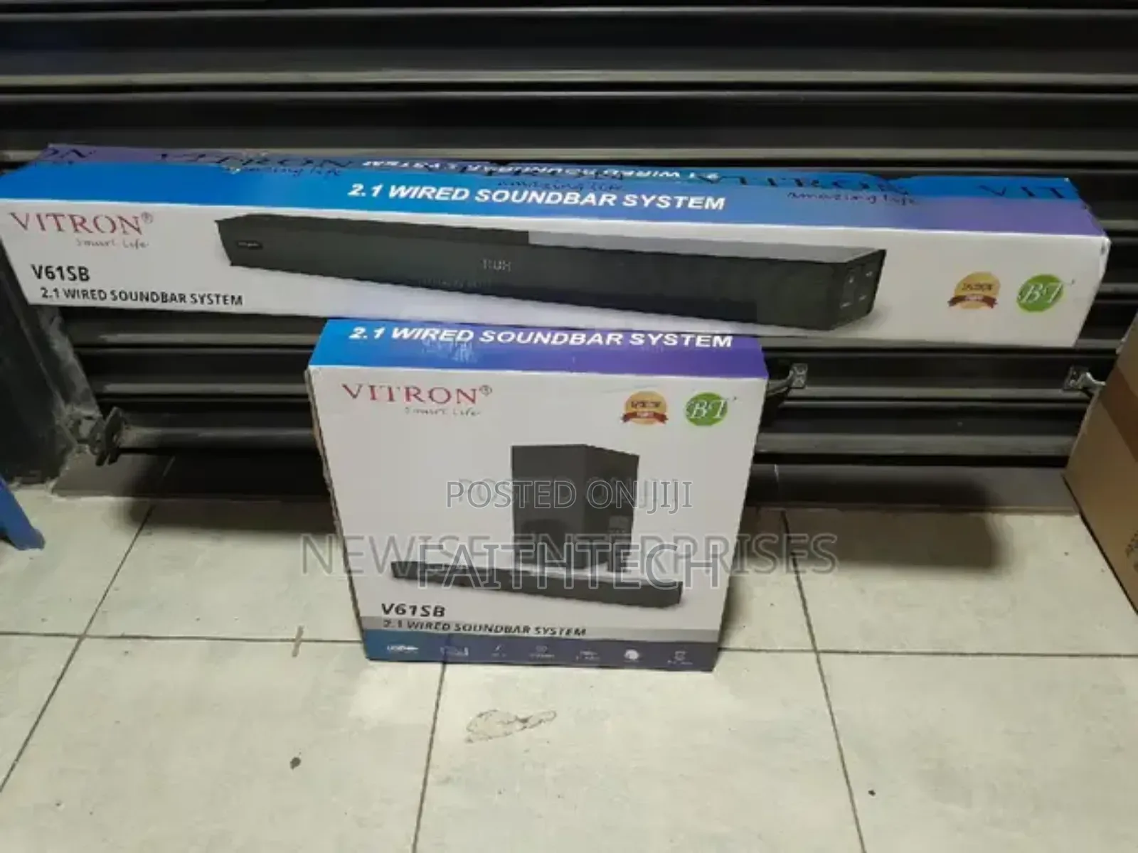 Vitron Sound Bar V61sb 1200w 2.1ch Wired System Super Bass