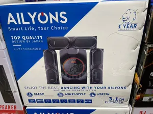 Ailyons  3.1ch Subwoofer Home Theatre Multi Media