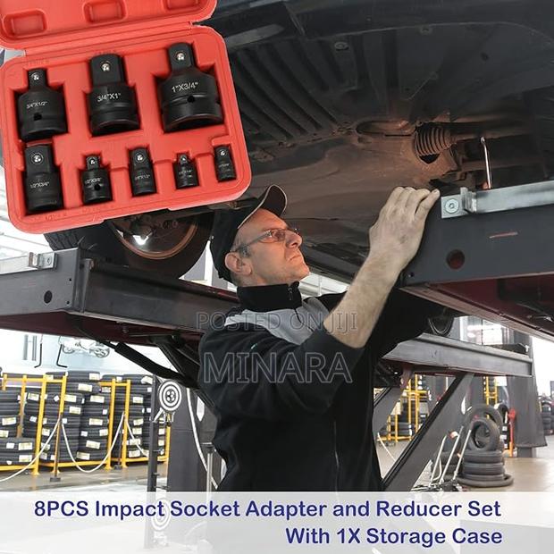 8 Pcs, Impact Rated Socket Adapter / Conversion Kit - thumbnail 4
