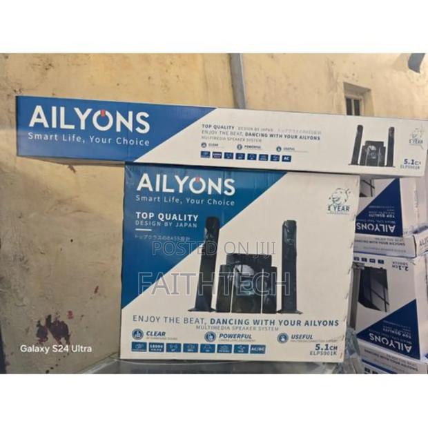 5.1chailyons Tall Boy Homethearte Multimedia Speaker System