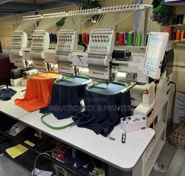 Four Heads 12 Needles New Embroidery Machine - main view