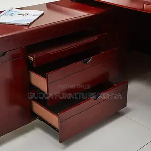 Office Desk: 160cm Executive Desk With Monitor Stand