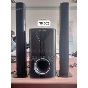 2.1ch Ailyons Sub Woofer System Bt/Usb/Fm Tall Boy