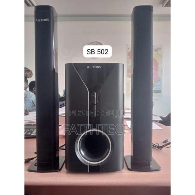 2.1ch Ailyons Sub Woofer System Bt/Usb/Fm Tall Boy