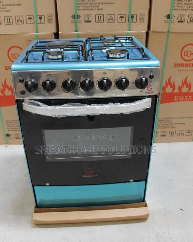 Button Pulse Auto- Ignition 3+1 Gas Cooker Uroken