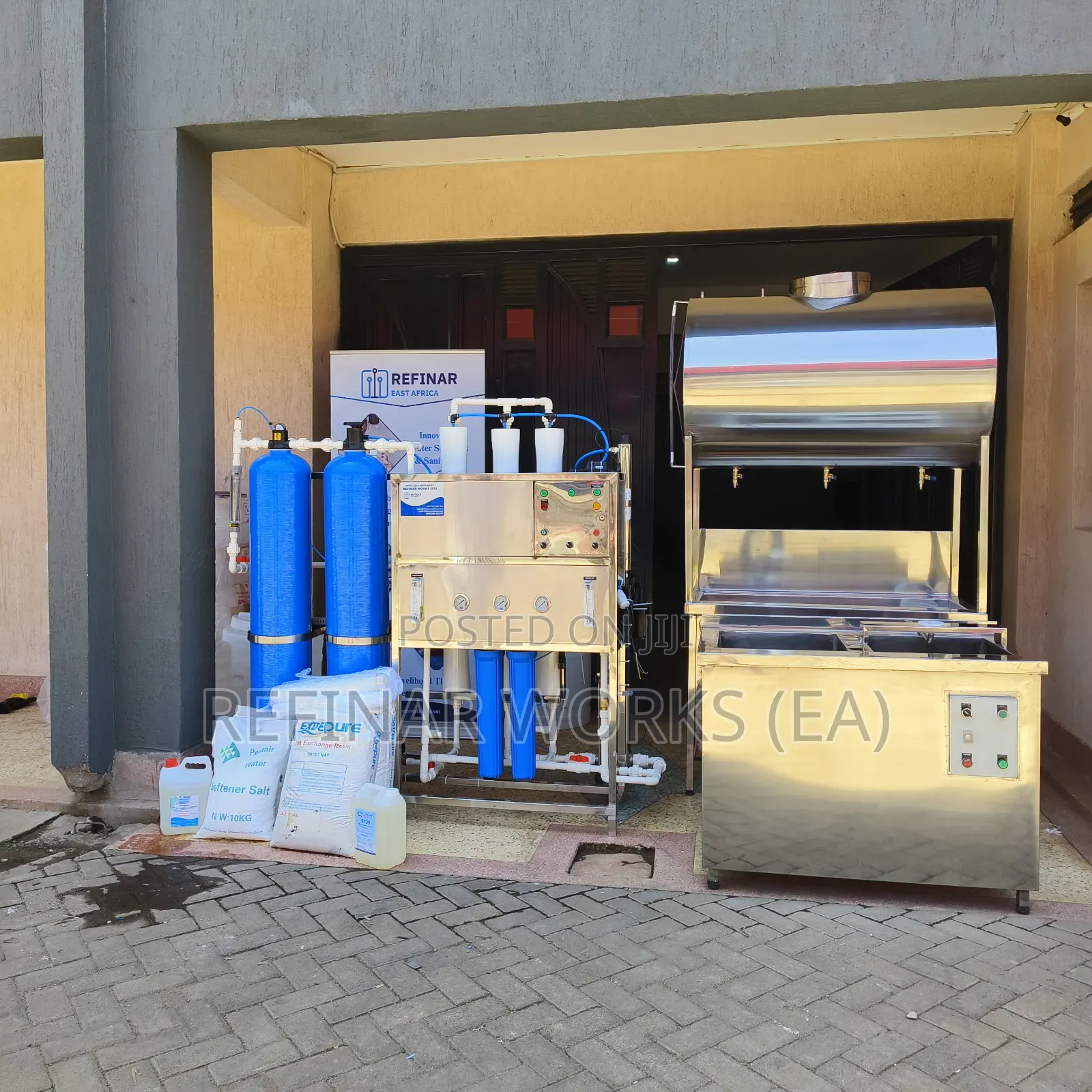 Water Vending Machines and Refill Station Setup