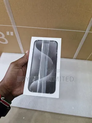 New Apple iPhone 15 Pro 256 GB Black