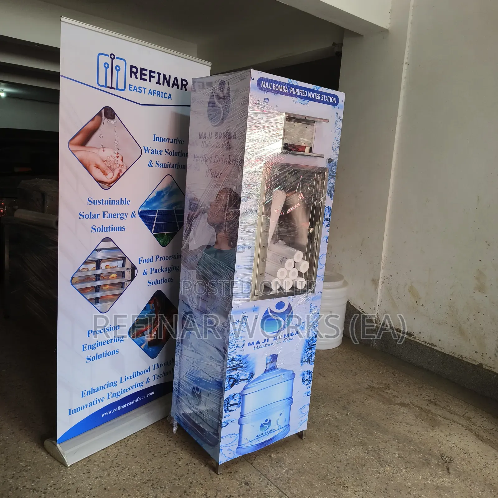 Water Vending Machines and Refill Station Setup