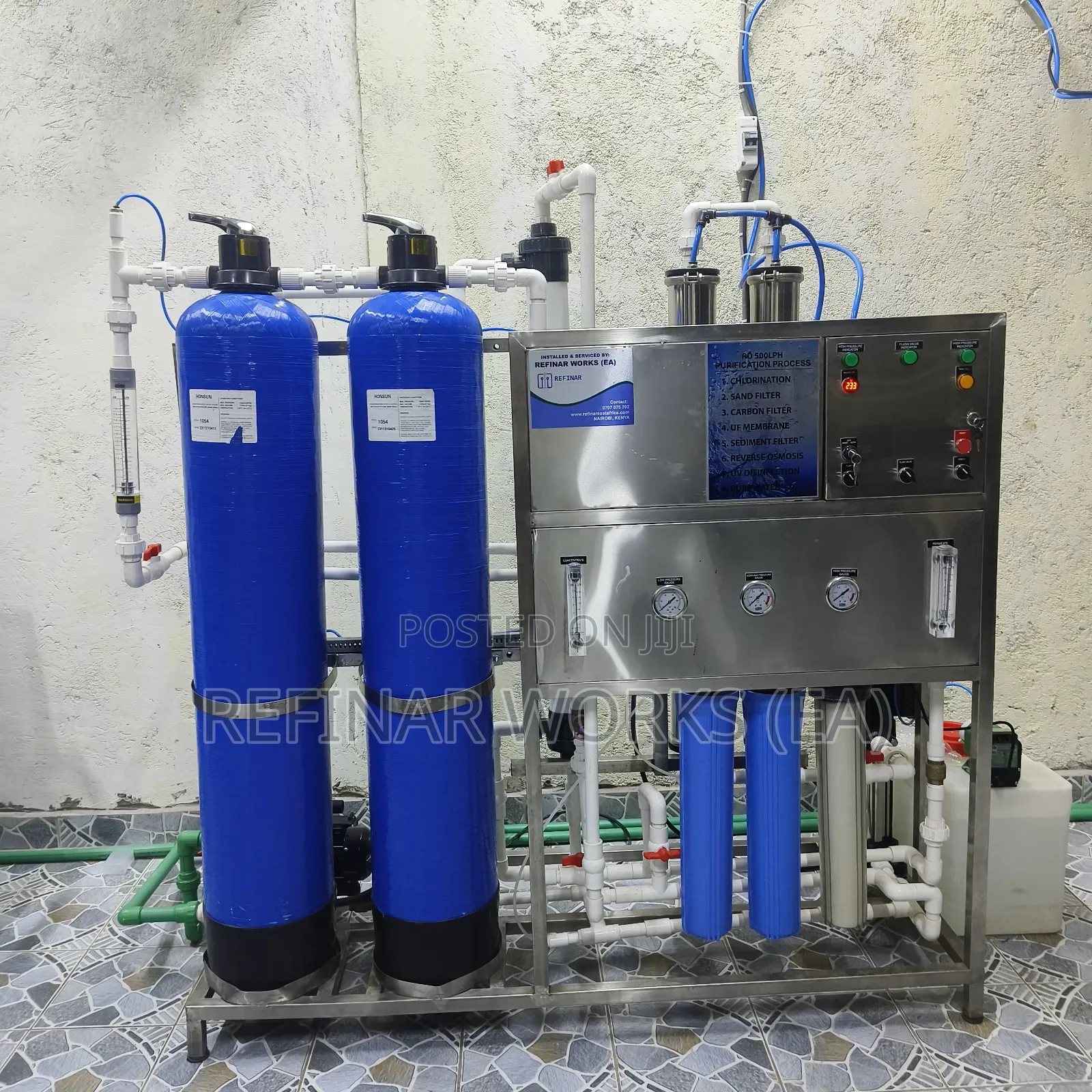 Water Vending Machines and Refill Station Setup