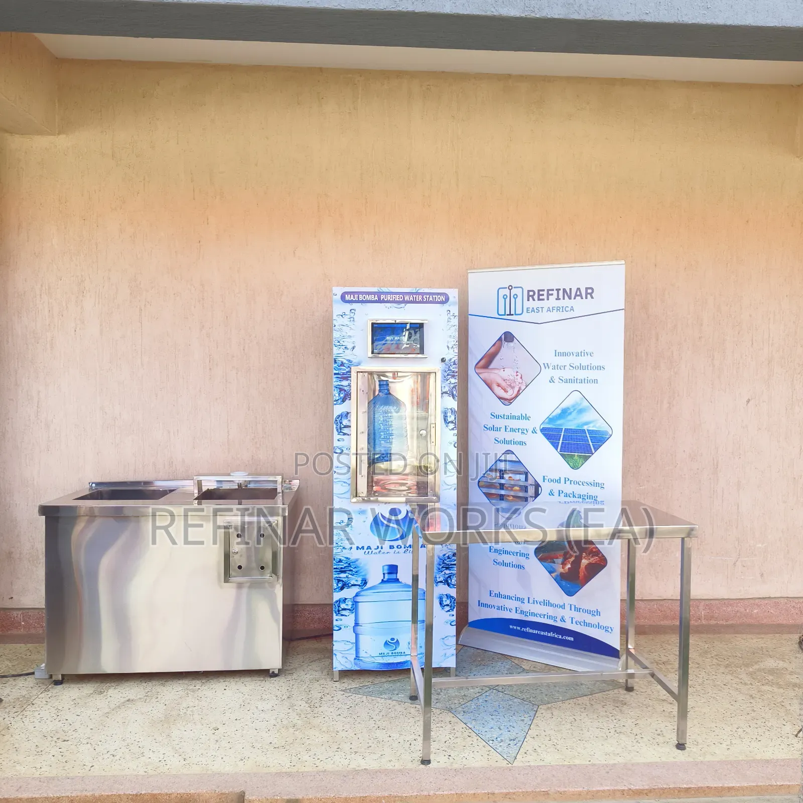 Water Vending Machines and Refill Station Setup