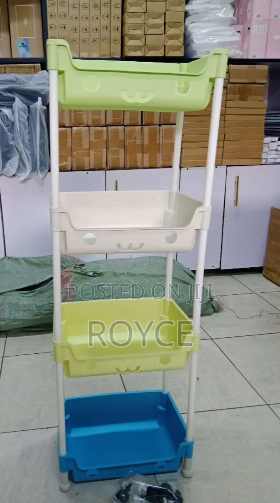 Toy Storage Rack -4 Tier