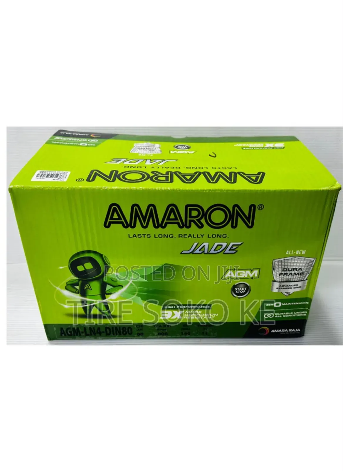Din 80 A.G.M Amaron Pro